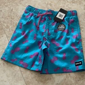 Hurley Blue Pineapple Swim Shorts